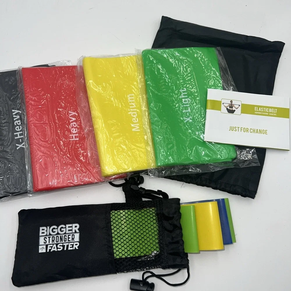 Resistance Bands Loop Set Strength Fitness Leg Exercise Yoga Workout Pull‎ Up US